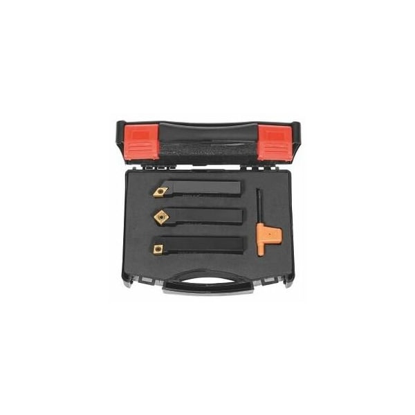 Holex Indexable Turning Toolholder, SCLCR 1616H09; SDJCR 1616H11; SSSCR 1616H12, for CC 3 Inserts, R-Hand 265130 16 - main